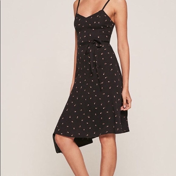 Reformation Bessie dress in coco - Picture 4 of 5